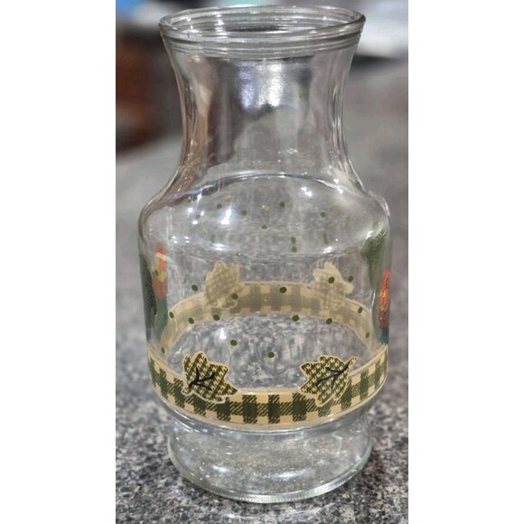 Vintage•Anchor Hocking•Rooster•Pitcher•Farm•Ranch•Countryside Drinking Serving - Picture 2 of 6